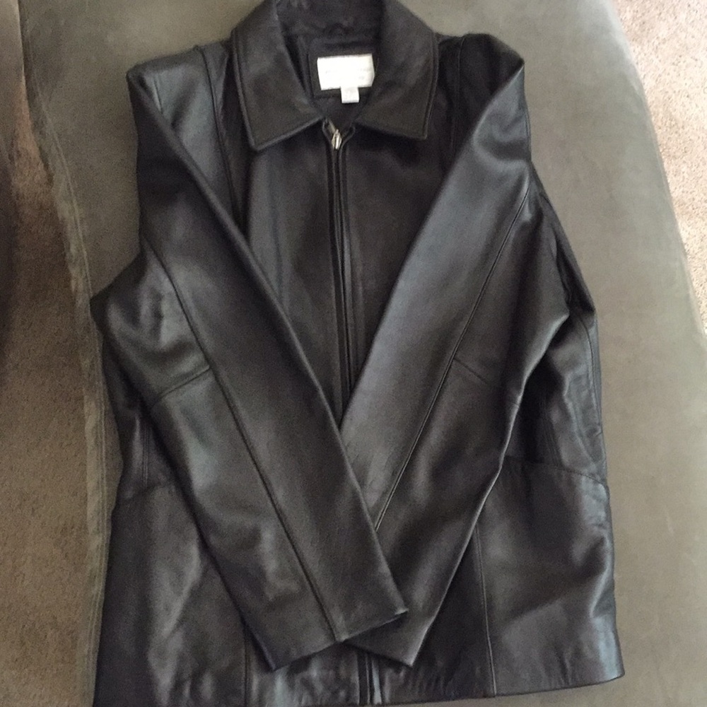 Leather jacket